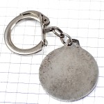 キーホルダー・バグパイプ楽器ラッパ音楽シルバー銀色