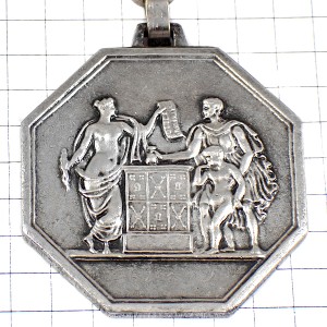 キーホルダー・証文シルバー銀色の人々