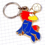 キーホルダー・サッカーワールドカップ鳥フランス大会フーティックス FOOTIX WORLD-CUP-1998 FRANCE-98