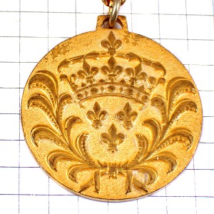 キーホルダー・キングクラブ王冠や百合の紋章