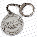 キーホルダー・ツールドフランス自転車レース記念シルバー銀色 LE-TOUR-DE-FRANCE L-EQUIPE LE-TOUR-1966 FRANCE