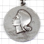 キーホルダー・ルフランス号フェリー大型船シルバー銀色