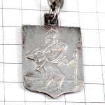 キーホルダー・ガラビ橋の紋章シルバー銀色 GARABIT ST-CHRISTOPHE GUSTAVE-EIFFEL LUCKY FRANCE