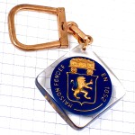 キーホルダー・鉱山の道具ライオン紋章ブルボン社製 BOURBON COAL STREICHENBERGER FRANCE