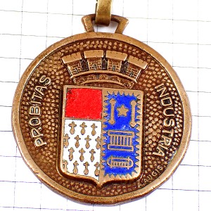 キーホルダー・ロイド銀行ルーベ紋章ブロンズ色 LLOYD INSURRANCE