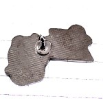 ピンバッジ・ボンサイ盆栽と太陽