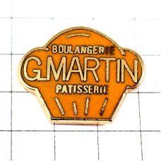 ピンバッジ・ブーランジェリーお菓子パティスリーブリオッシュ G-MARTIN FRANCE