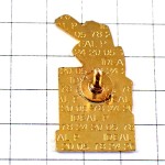 ピンバッジ・小麦の穂とパン焼き窯バゲット