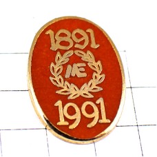 ピンバッジ・１００周年1891年から1991年