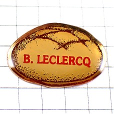 ピンバッジ・パン屋さん丸いパン B-LECLERCQ FRANCE ピンバッジ・パン屋さん丸いパン B-LECLERCQ FRANCE