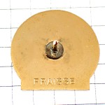 ピンバッジ・モンサンミッシェル修道院と夕日