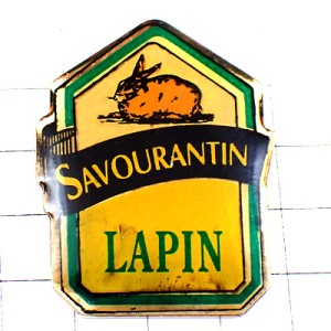 お買得ピンバッジ・ピンズ・ウサギ兎ラパン