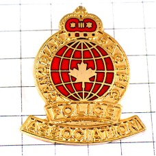 ピンバッジ・カナダ警察ポリス協会カエデの葉っぱ国旗 CANADA CANADIAN-PACIFIC-POLICE-ASSOCIATION