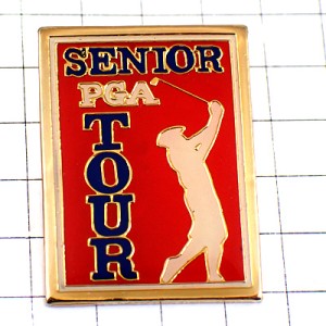 ピンバッジ・シニアのゴルファーＰＧＡツアー