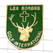 ピンバッジ・大鹿シカ十字ゴルフ場 ピンバッジ・大鹿シカ十字ゴルフ場