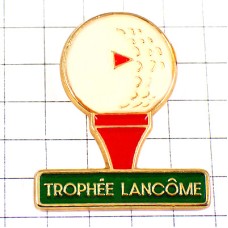 ピンバッジ・ランコム化粧品ゴルフ大会ボール球 GOLF LANCOME FRANCE