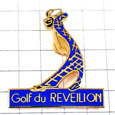 ピンバッジ・ゴルファー青クラブを振り回す REVEILION FRANCE ピンバッジ・ゴルファー青クラブを振り回す REVEILION FRANCE