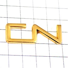 ピンバッジ・カナディアンナショナル鉄道カナダCNゴールド金色 CANADIEN-NATIONAL-RAIL CANADA CN-RAIL ピンバッジ・カナディアンナショナル鉄道カナダCNゴールド金色 CANADIEN-NATIONAL-RAIL CANADA CN-RAIL