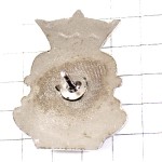 ピンバッジ・鉄道トレイン休戦協定シルバー銀色紋章