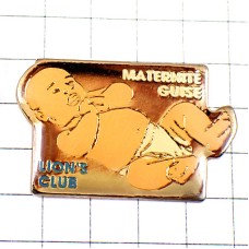 ピンバッジ・赤ちゃんライオンズクラブMATERNITE-SUISSE LIONS-CLUB SWISS