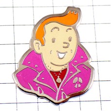 ピンバッジ・タンタンの冒険主人公BD漫画 TINTIN HERGE ピンバッジ・タンタンの冒険主人公BD漫画 TINTIN HERGE