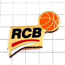 ピンバッジ・バスケットボール球ＲＣＢ BASKET FRANCE