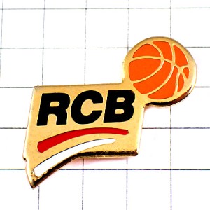 ピンバッジ・バスケットボール球ＲＣＢ