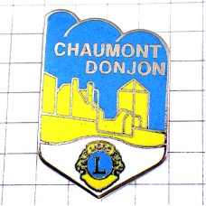 ピンバッジ・ドンジョン中世ヨーロッパの城の塔ライオンズクラブLショーモン LIONS-CLUB CHAUMONT FRANCE ピンバッジ・ドンジョン中世ヨーロッパの城の塔ライオンズクラブLショーモン LIONS-CLUB CHAUMONT FRANCE