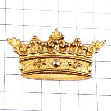 ピンバッジ・王冠ゴールド金色 CROWN FRANCE ピンバッジ・王冠ゴールド金色 CROWN FRANCE