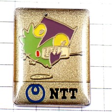 ピンバッジ・NTT電話スノーレッツ長野冬季オリンピック五輪1998年ビンテージ中古品 NAGANO 1998 NTT DOCOMO