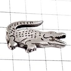 ピンバッジ・ラコステ銀色のワニ鰐シルバー LACOSTE FRANCE ピンバッジ・ラコステ銀色のワニ鰐シルバー LACOSTE FRANCE