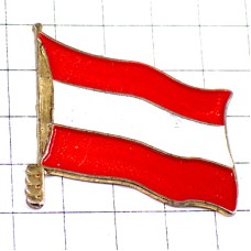 ピンバッジ・オーストリア国旗はためく AUSTRIA FLAG ピンバッジ・オーストリア国旗はためく AUSTRIA FLAG