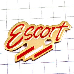 ピンバッジ・エスコート車フォード/USA FORD-ESCORT FORD