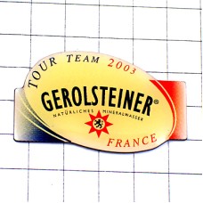 ピンバッジ・ゲロルシュタイナー水ミネラルウォーター ピンバッジ・ゲロルシュタイナー水ミネラルウォーター