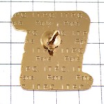 ピンバッジ・レストラン羊皮紙の巻紙看板ゴールド金色