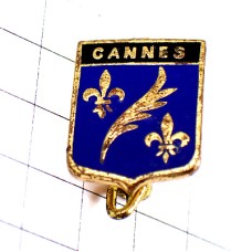 ブローチ・カンヌ椰子パルムの葉と百合の紋章 CANNES PALME FESTIVAL BROOCH FRANCE ブローチ・カンヌ椰子パルムの葉と百合の紋章 CANNES PALME FESTIVAL BROOCH FRANCE