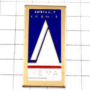 ピンバッジ・イエマ時計アメリカズカップ船ヨット白い帆 YEMA PARIS FRANCE AMERICAS-CUP ピンバッジ・イエマ時計アメリカズカップ船ヨット白い帆 YEMA PARIS FRANCE AMERICAS-CUP