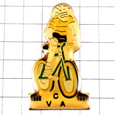 ピンバッジ・自転車レース黄色シャツ選手 VCA CYCLING FRANCE ピンバッジ・自転車レース黄色シャツ選手 VCA CYCLING FRANCE