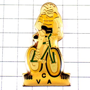 ピンバッジ・自転車レース黄色シャツ選手