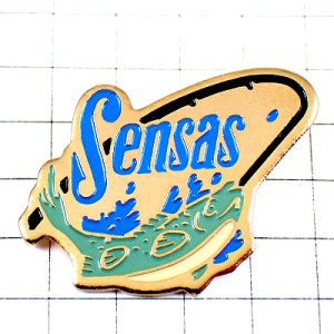 ピンバッジ・センサス社フィッシング魚釣り道具 SENSAS FISHING FRANCE