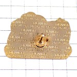 ピンバッジ・釣り師フィッシング魚釣り太陽