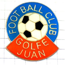 ピンバッジ・サッカークラブ球ボール GOLFE-JUAN SOCCER FRANCE