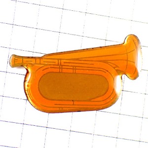 ピンバッジ・フリューゲルホルン音楽ミュージック楽器