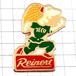 ピンバッジ・金髪のランナー女の子 REINERT