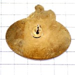 ピンバッジ・ピザ屋さんシェフ料理人の窯入れ