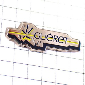 ピンバッジ・ゲレ町の名前シルバー銀色 ピンバッジ・ゲレ町の名前シルバー銀色