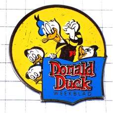 ピンバッジ・ドナルドダックと甥ヒューイデューイルーイ3匹ディズニーDONALD-DUCK RIRI FIFI LOULOU DISNEY ピンバッジ・ドナルドダックと甥ヒューイデューイルーイ3匹ディズニーDONALD-DUCK RIRI FIFI LOULOU DISNEY
