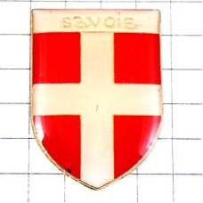 ピンバッジ・サヴォワ県の白い十字の紋章 SAVOIE FRANCE ピンバッジ・サヴォワ県の白い十字の紋章 SAVOIE FRANCE