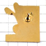 ピンバッジ・カールした髪ハサミ美容師の道具ゴールド金色