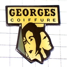 ピンバッジ・ジョルジュ美容院カットモデル女の子男の子 GEORGES HAIRDRESSEUR FRANCE ピンバッジ・ジョルジュ美容院カットモデル女の子男の子 GEORGES HAIRDRESSEUR FRANCE